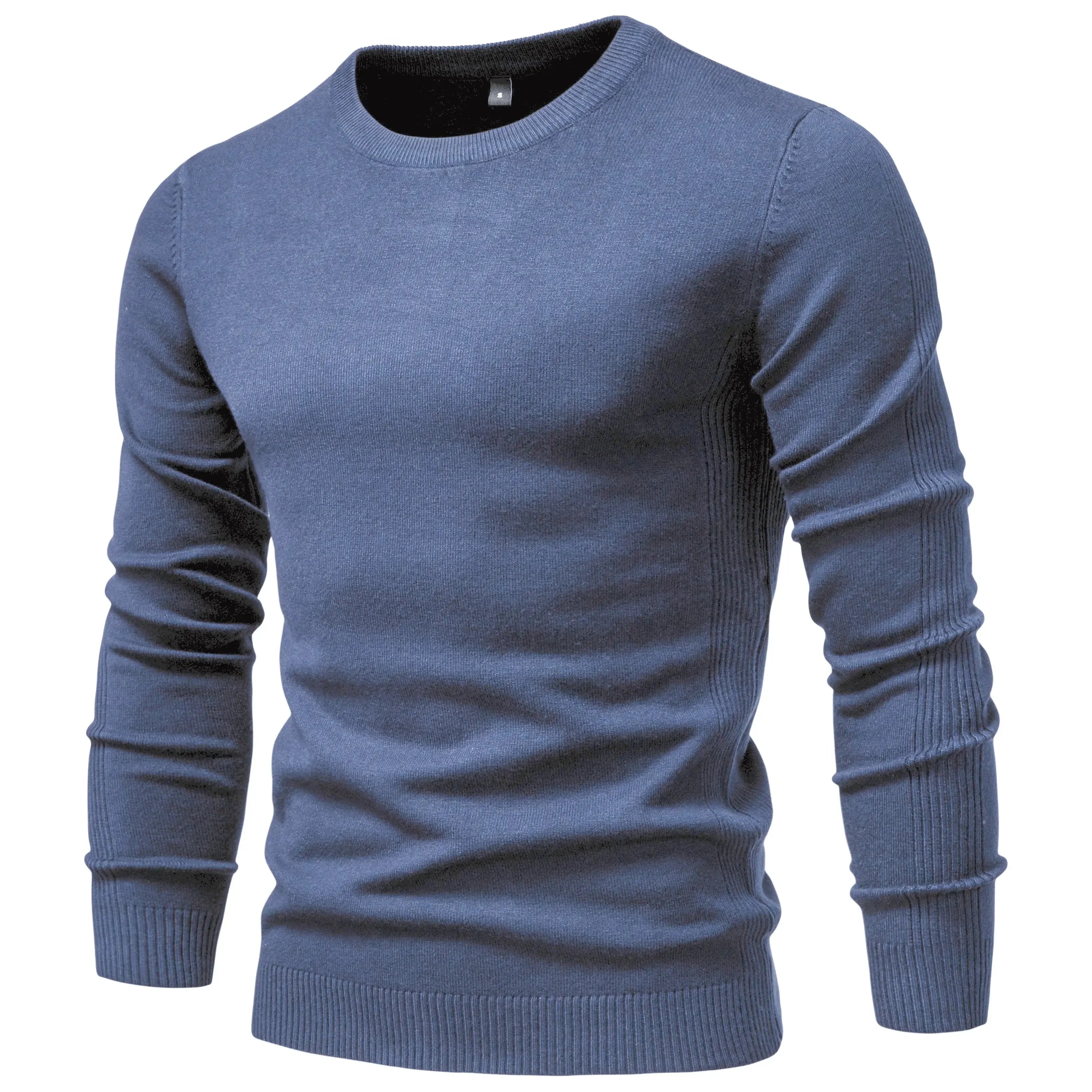 AIOPESON O-Neck Pullover Men's Sweaters - ShopHub