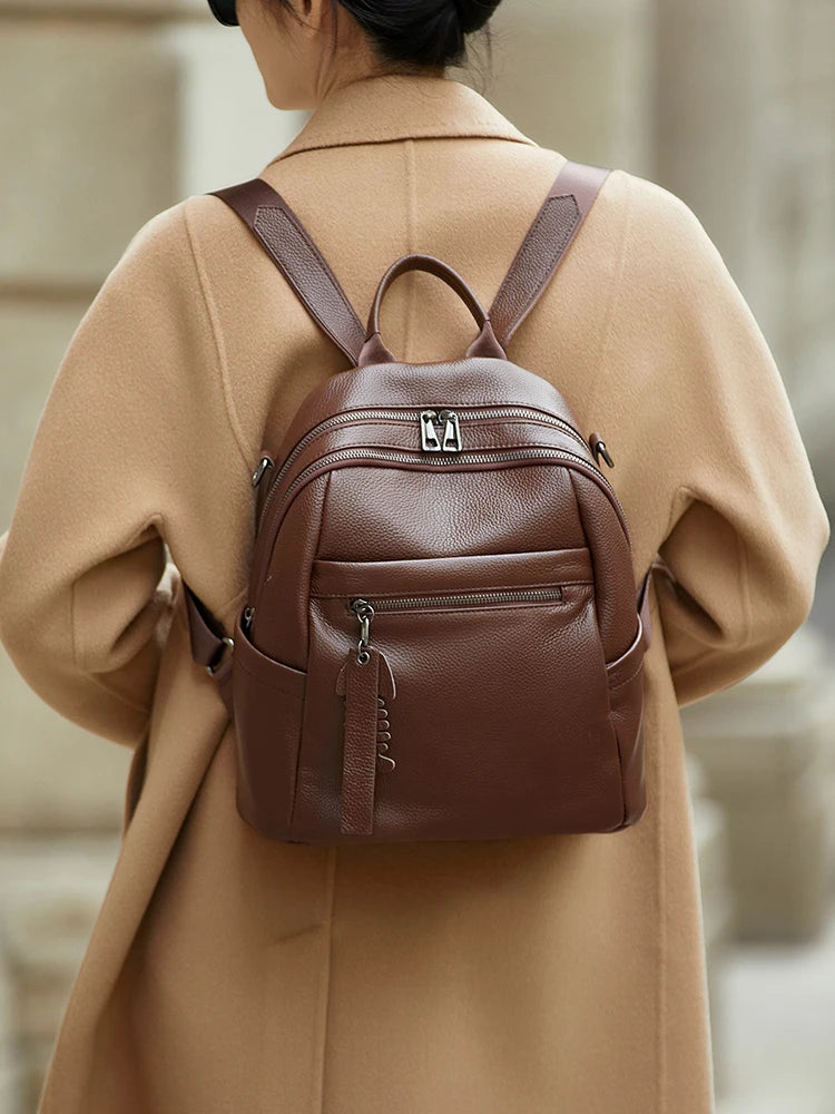 ZOOLER 100% Real Leather Backpack