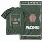 G01 Army Green Cotton Big Size 1984 Graphic Men T-shirt | Streetwear Cool Vintage O-neck Men's Tee Tshirt