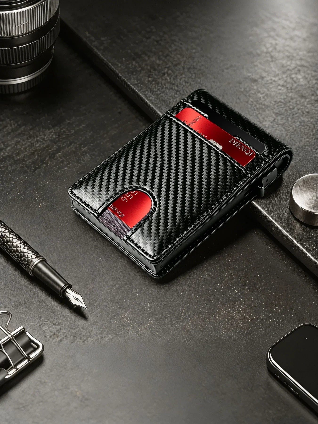 Luxury Men's RFID-blocking Wallets