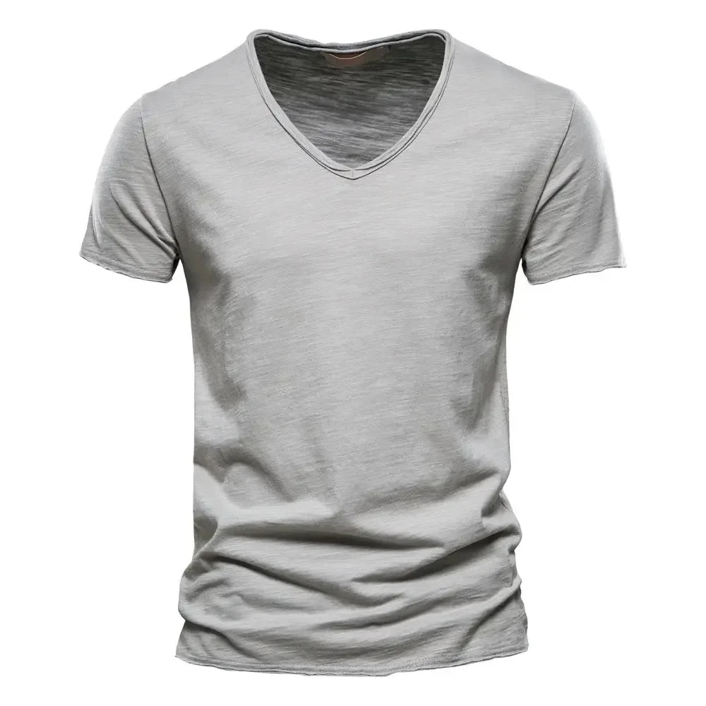 AIOPESON 100% Cotton Men's T-Shirts - ShopHub