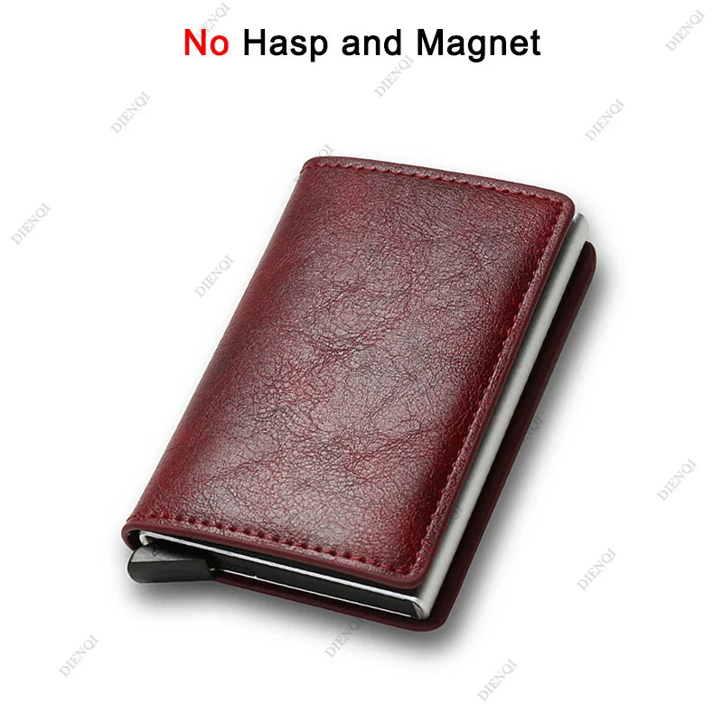 Compact Men's Wallets With RFID Protection
