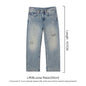 SIMWOOD High Standard 2026 Summer New Loose Relax 14oz Fabric Hole Ripped Jeans Men Vintage Streetwear Fashion Denim Pants