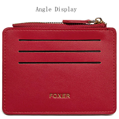 FOXER PU Leather Short Wallet