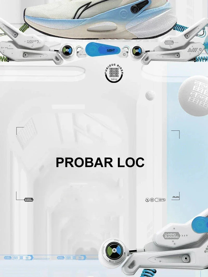 Li-Ning Men's FURIOUS RIDER 7 V2 Running Shoes - ShopHub