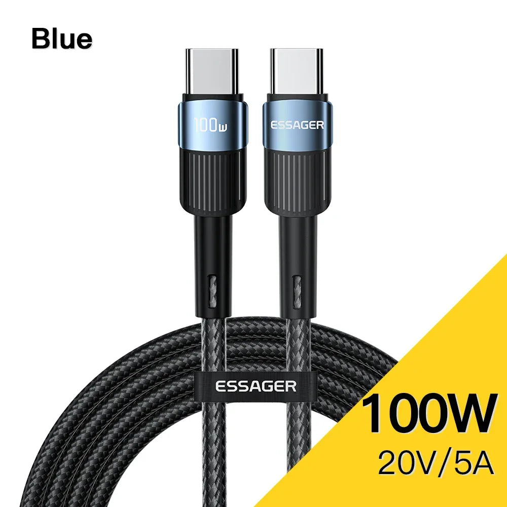 Essager 100W USB Type C to USB C Cable - ShopHub