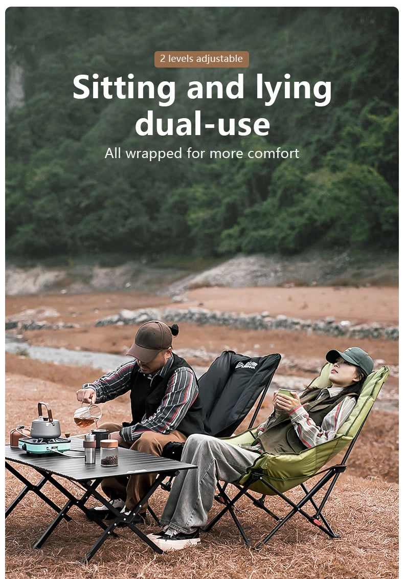 BISINNA Portable Camping Moon Chair