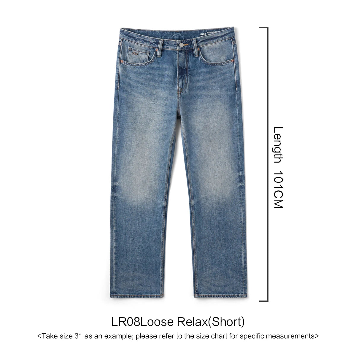SIMWOOD 2026 Autumn New Loose Relax 13.5oz Heavyweight Washed Vintage Jeans Men Denim Pants Retro  Streetwear