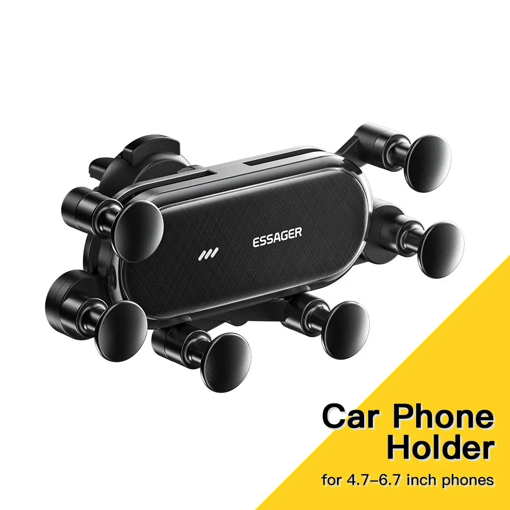 Essager Six Points Gravity Car Phone Holder - ShopHub