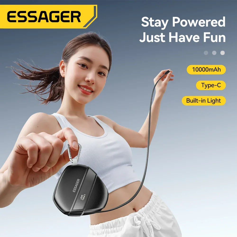 Essager 10000mAh Digital Display Power Bank - ShopHub