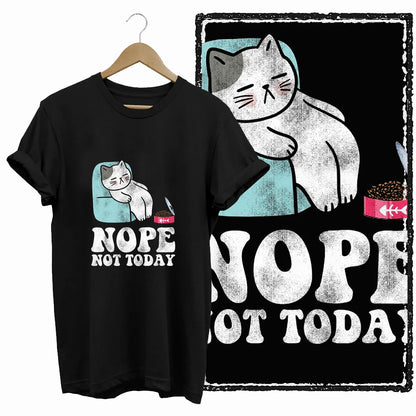 COOLMIND Cat Lover Graphic Cotton T-Shirt | Women's Relaxed Fit