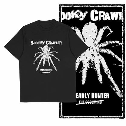 COOLMIND Unisex Spider Graphic Cotton T-Shirt
