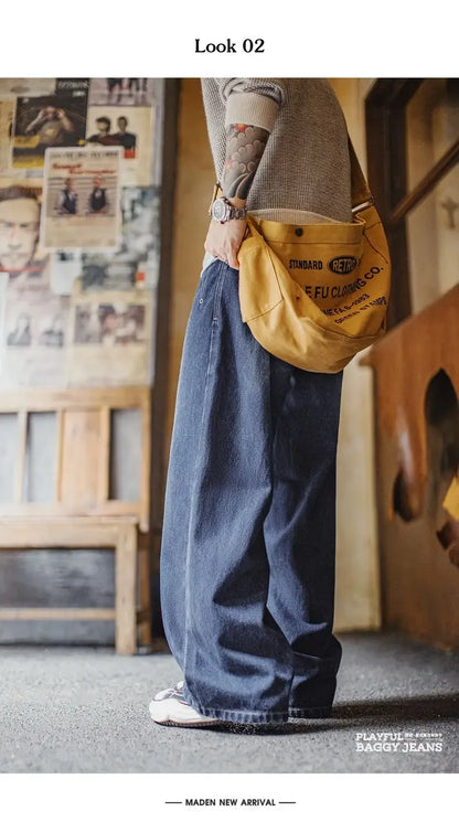 Maden 13.9oz Vintage Baggy Jeans