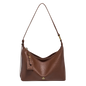FOXER Genuine Leather Hobo Bag Lady Vintage Commuter Shoulder Bag Large Capacity Soft Leather Women Underarm Bag For Daily