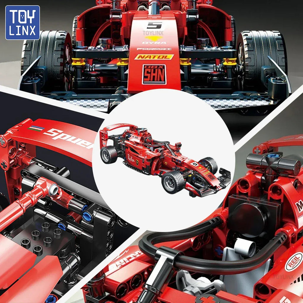 TOYLINX DIY 455 PCS F1 RC Race Cars Blocks! - ShopHub