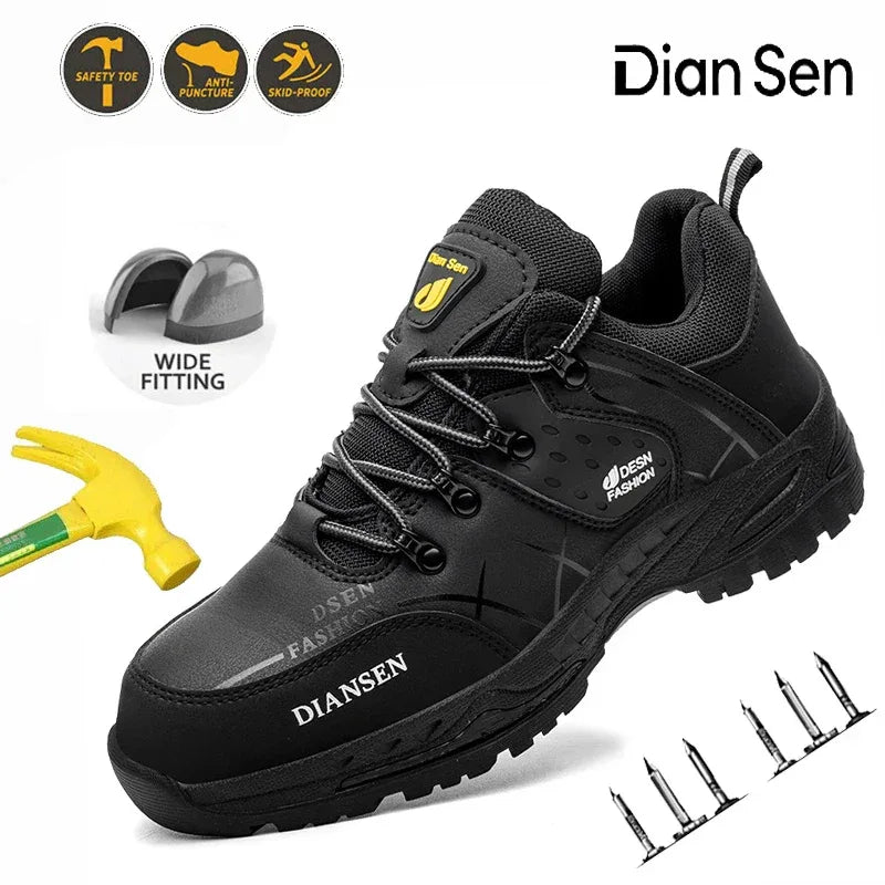 Men‘s Safety Shoes with Steel Toe - ShopHub