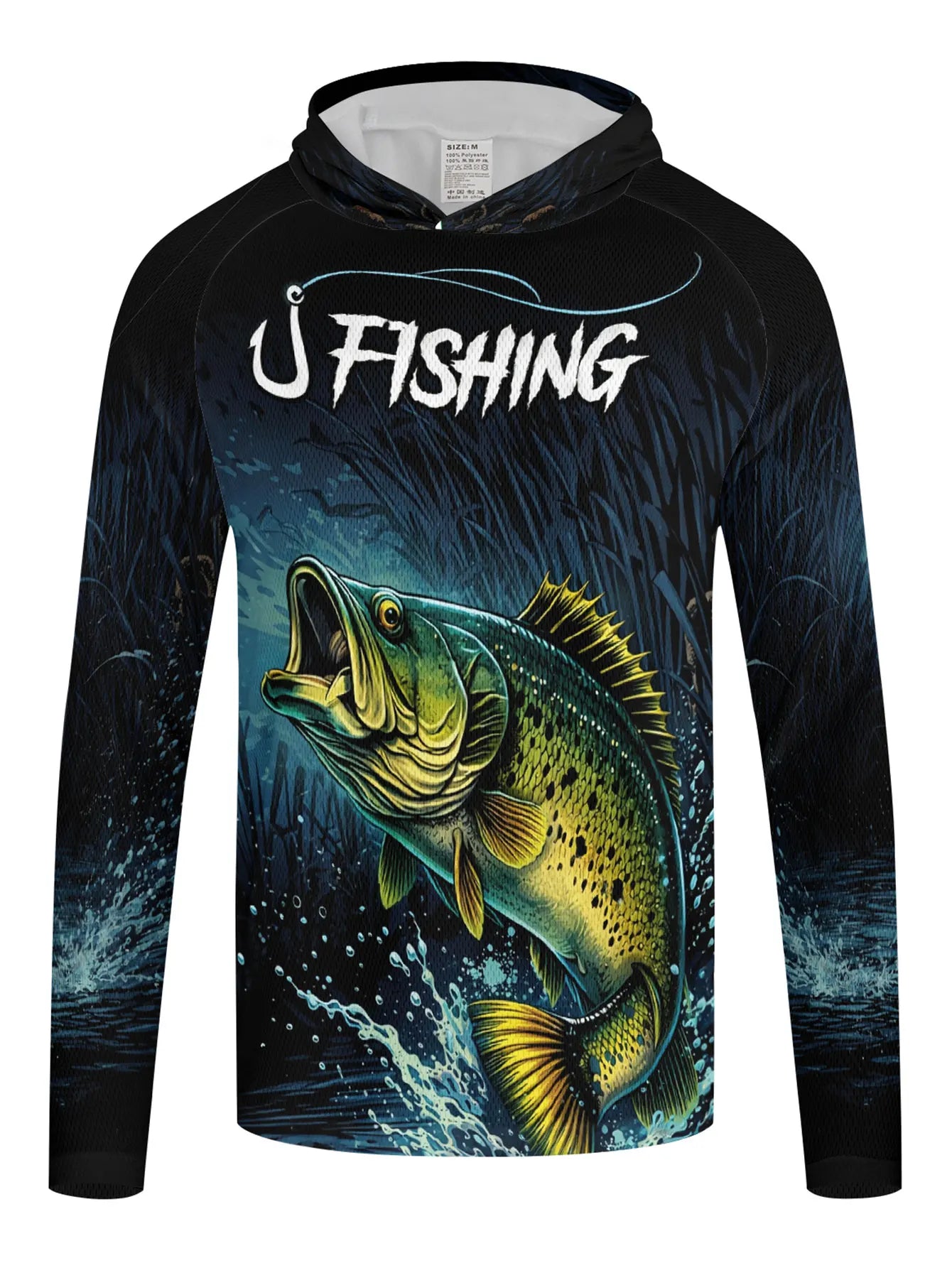 Men’s Fishing Hoodie Shirt