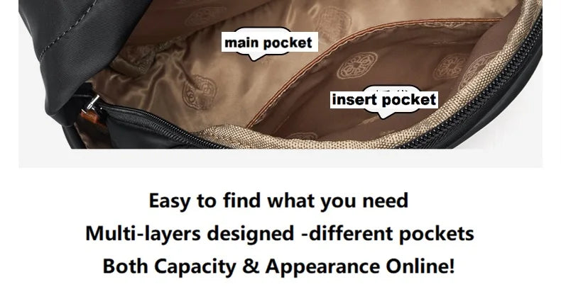 ZOOLER Woman's Large Capacity Backpack