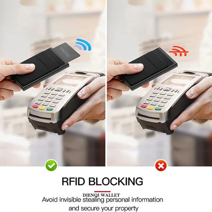 Minimalist RFID-blocking Card Wallet