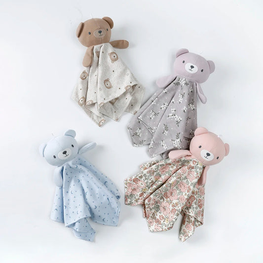 Kids Tales Little Nest Cotton-Blend Knotted Baby Gown