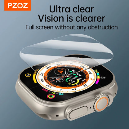 PZOZ Apple Watch Ultra 49mm Tempered Glass Screen Protector – 2-Pack