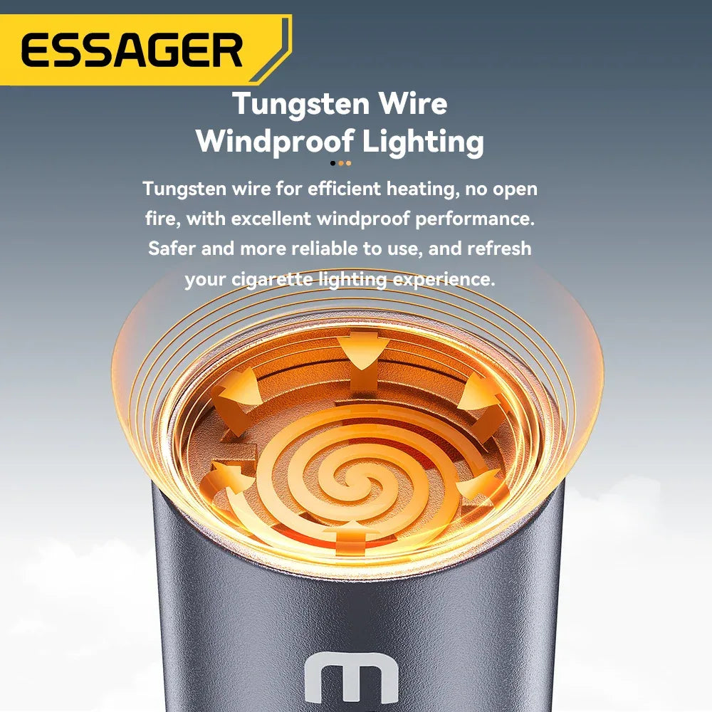 Essager Type-C Mini Cigarette Lighter - ShopHub