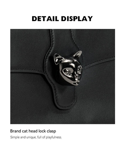 BAFELLI Full-Leather Square Shoulder Bag