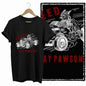 COOLMIND Black Cat Graphic T-Shirt | Women's 50-Design
