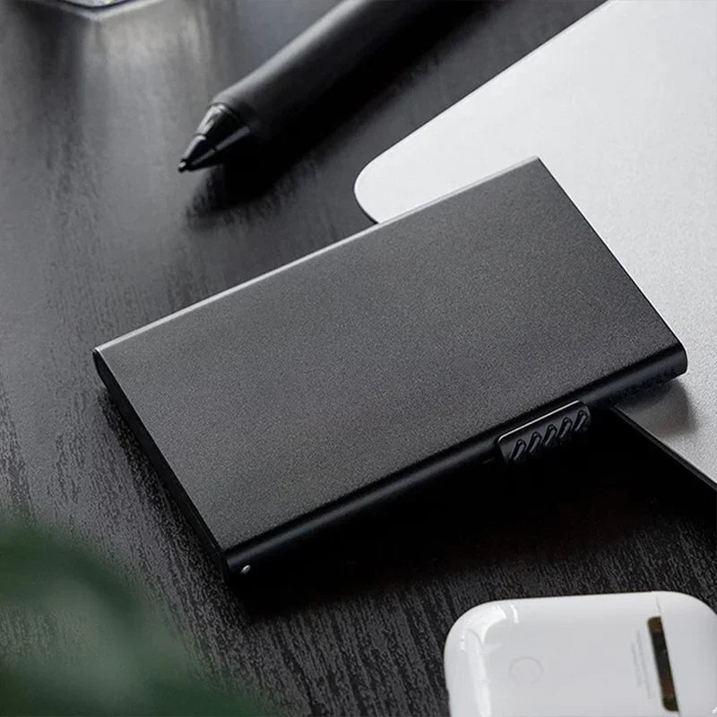 DIENQI Minimalist Metal Wallets