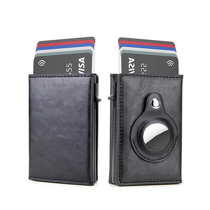Rfid Carbon Fibe Airtag Wallets