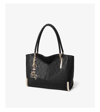 FOXER Elegant Split Leather Handbag