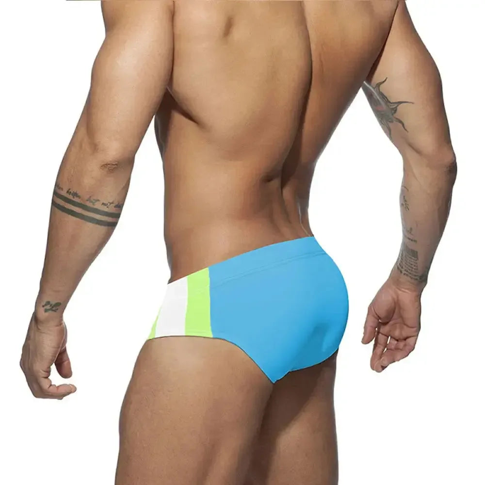 UXH Men's Low Waist Swim Briefs - ShopHub