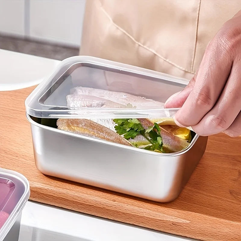 5pc Stainless Steel Food Storage Containers Set