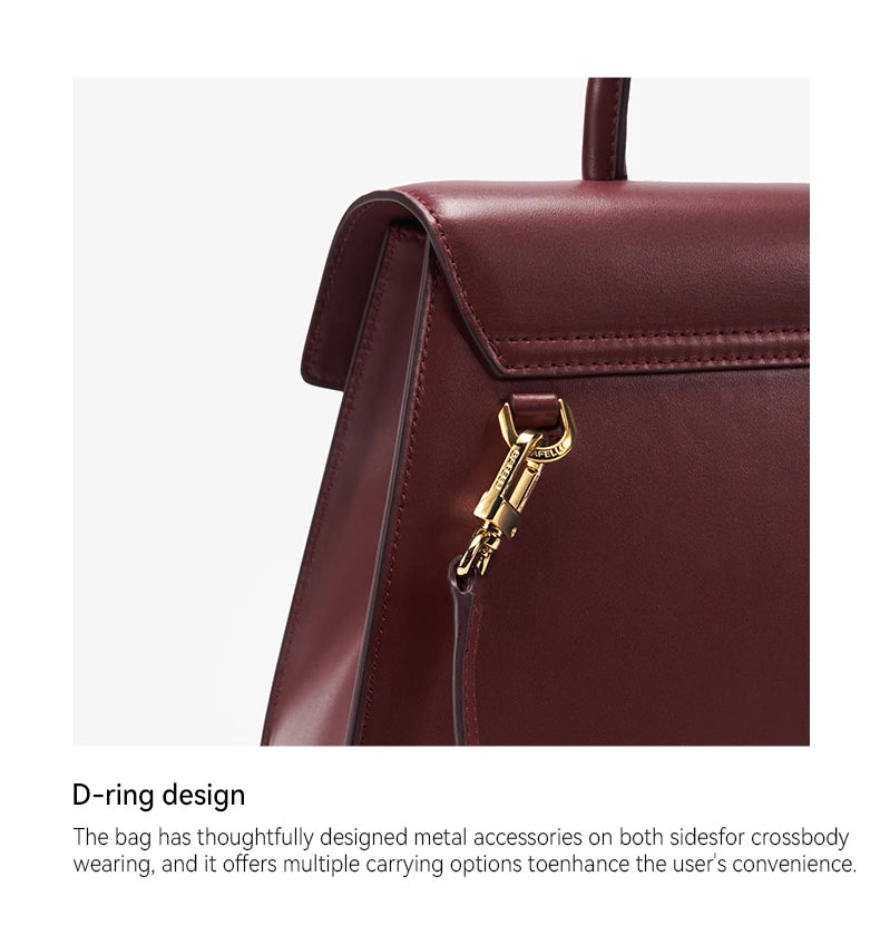 BAFELLI Large Genuine Leather Doctor Bag