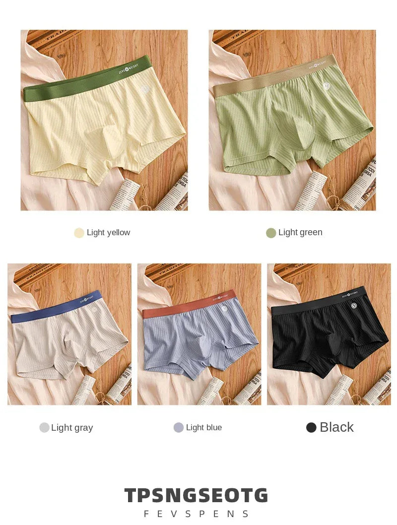 Men's Cotton Boxer Shorts - ShopHub