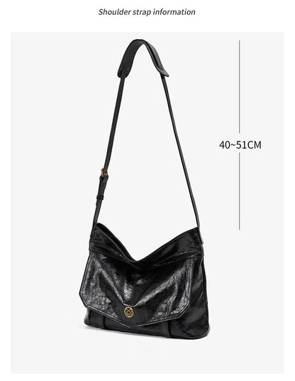 FOXER Genuine Leather Hobo Tote Bag