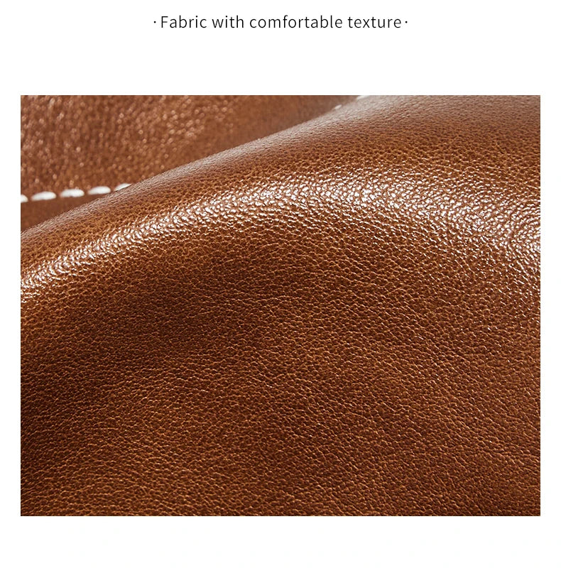 FOXER New Large Capaci Women's Handbag PU Leather Simple Retro Single Underarm Bag for Female Casual Commuting Pillow Bag Purse