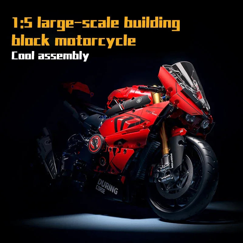 TOYLINX High-Tech 2024PCS Motorcycle Building Blocks - ShopHub