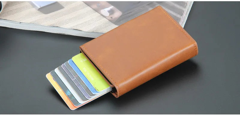 Pop Up Credit Card Holder Wallets