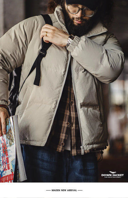 Maden White Duck Down Jacket