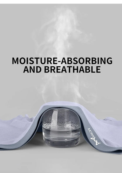 MiiOW Men's Modal Underwear - 3Pcs Graphene Antibacterial Boxer with Seamless Cuffs