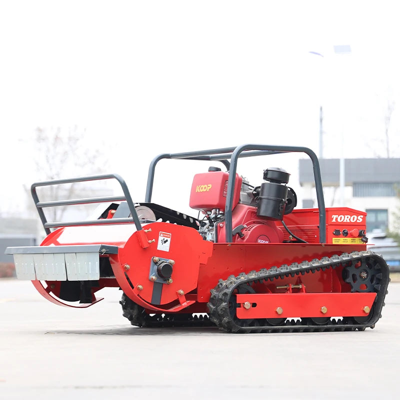 New Arrival Mini Customized Farm Lawn Mower 600mm Home Robotic Diesel Power Crawler Customized Lawn Mower For Grass Cutting