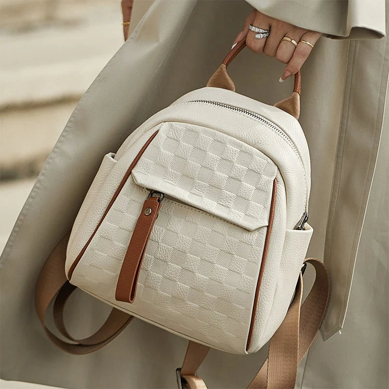 ZOOLER Hot Seller Women Backpack Full Skin 100% Genuine Leather Backpack Pattern Travel Bag Fashion Business Need #sc1368