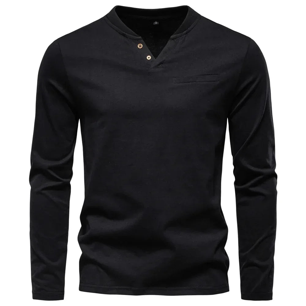 AIOPESON Men's Long Sleeve Shirts - ShopHub