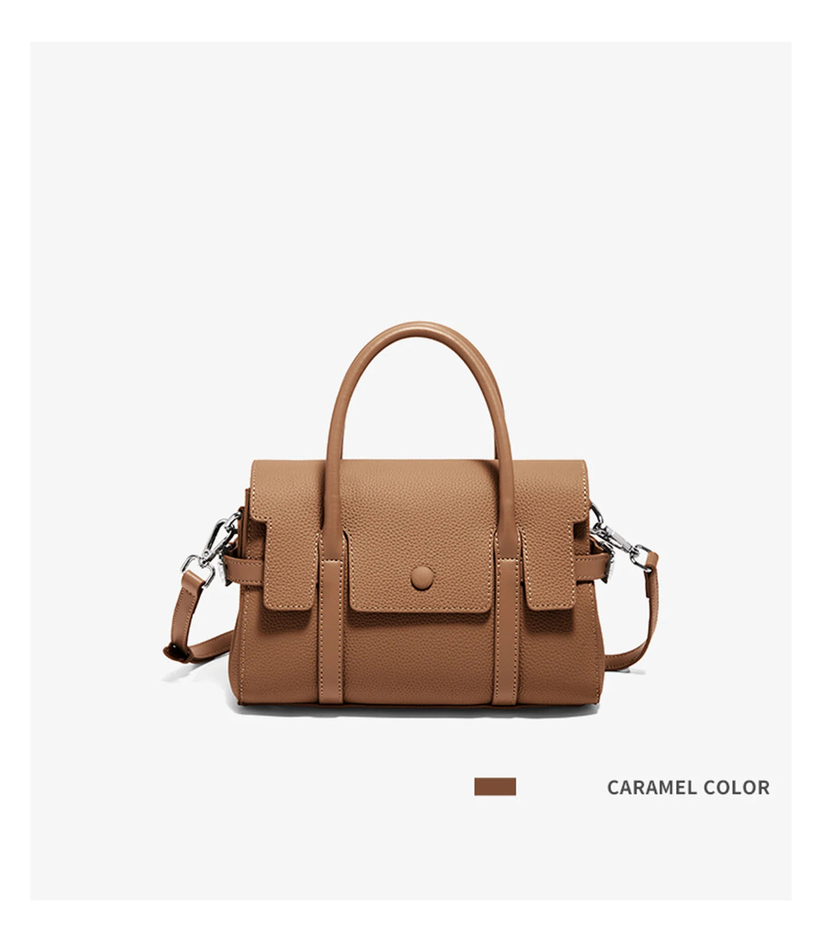 FOXER Retro Luxury Top-handle Bag for Women Genuine Leather Laies Shoulder Bag Female Crossbody Handbag Work Purse 2026 New