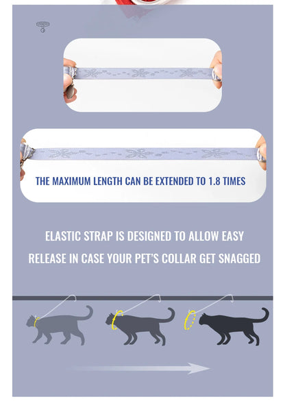 Truelove Cat Collar with Elastic Strap