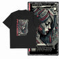 COOLMIND Funny Graphic Cotton T-Shirt | Black