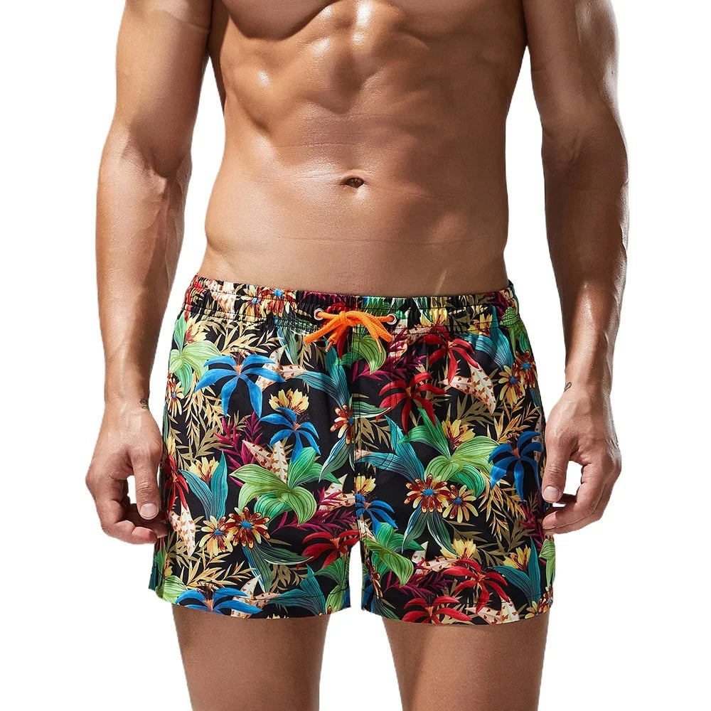 S101 Printed Quick-Dry Boardshorts | Unlined