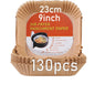 Disposable Square Air Fryer Molds, 20cm & 23cm