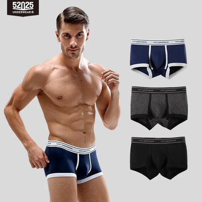 52025 DailyPalette Men's Cotton-Modal Stretch Boxers